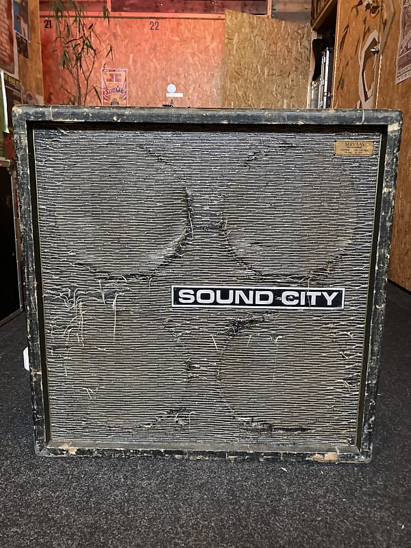 Sound City 412 cabinet vintage image 1
