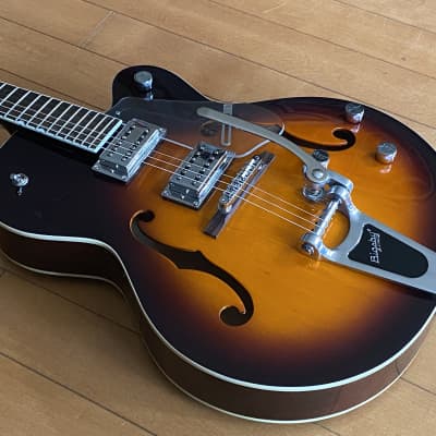 2007 Gretsch G5120 Electromatic Hollow Body with Bigsby - Sunburst - Made in Korea (MIK) - Free Pro Setup image 6
