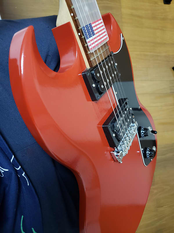 Gibson USA SG S Series - Fusion Cherry - Original Gig Bag