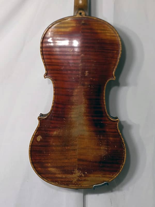 Antique Jacobus Stainer Copy 4/4 Violin 1800's w/ Wooden