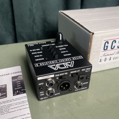 A/DA GCS-5 Guitar Cabinet Simulator/DI