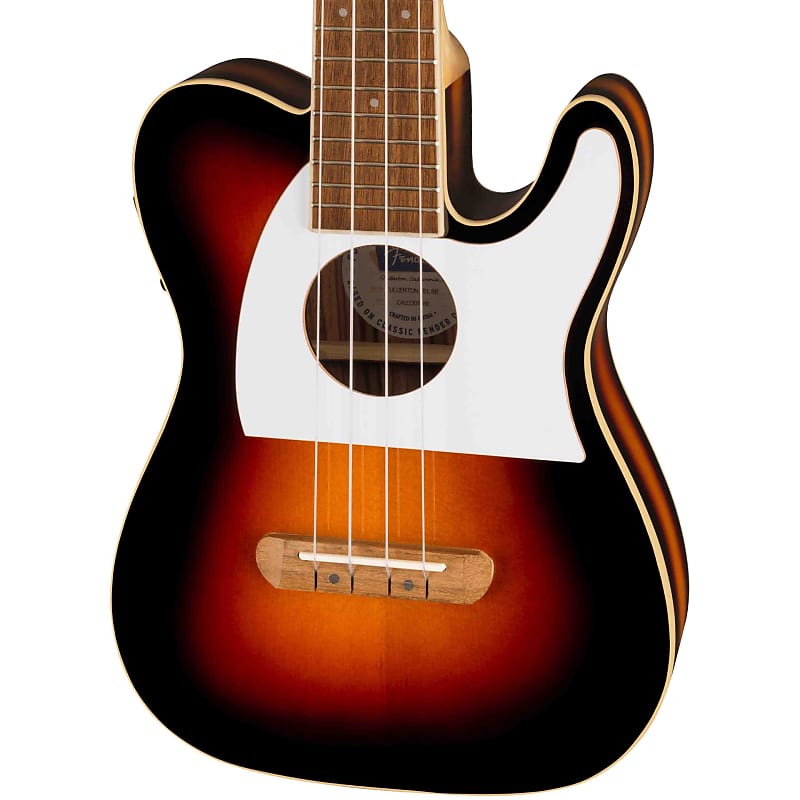 Fender Fullerton Tele Ukulele - 2-Color Sunburst, Walnut Fingerboard