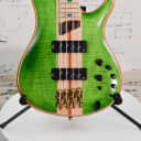New Ibanez SR4FMDXEGL SR Series Bass Guitar Emerald Green Low Gloss w/Bag