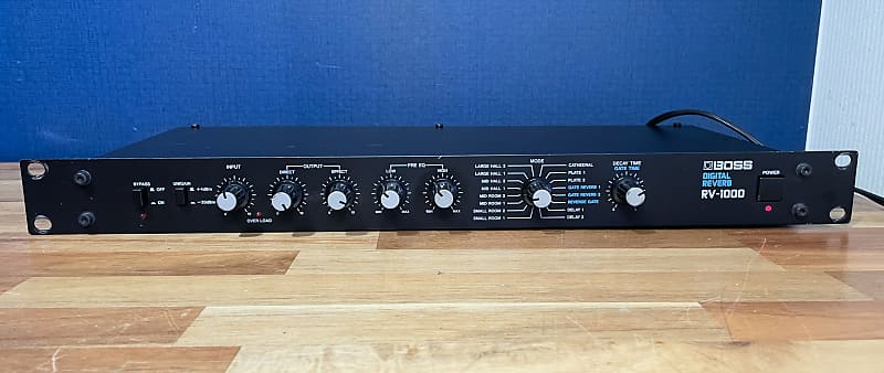Boss RV-1000 Digital Reverb Rack Unit - Noise Machine? | Reverb