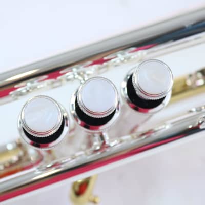 Yamaha Model YTR-5330MRC Mariachi Model Trumpet in Silver Plate MINT CONDITION image 22