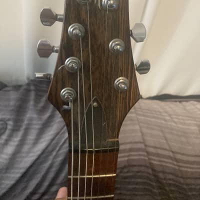 Clean & amazing 7 String Guitar Teton R1660ZI-7 2020 - Natural walnut image 2
