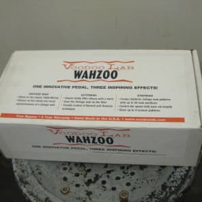 Voodoo Labs Wahzoo Wah Wah Pedal w/Box and Manual image 1