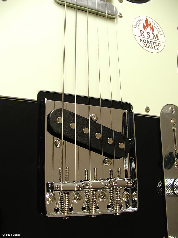 Bacchus BTE-1-RSM/M BLK Universe Series Roasted maple neck