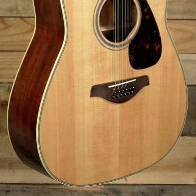 Yamaha FG820-12 12-String Acoustic Guitar  Natural for sale