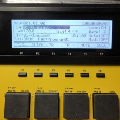 AKAI MPC2500 BRAND NEW LED Screen Display WHITE BLUE Blue/BLACK LCD image 5