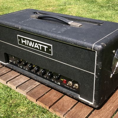 Scorpions & Europe Owned Used 1978 HIWATT Custom 50 DR504 - Main Studio Recording and Live Amp ! image 6