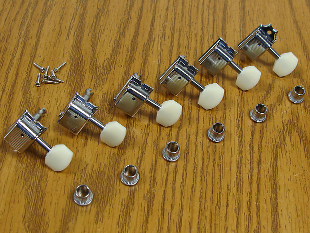 Fender Squier Vintage Modified Mustang TUNERS Tuning Pegs Reverb
