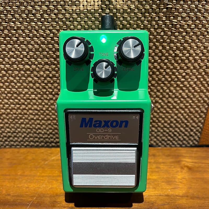 morhell MAXON OD-9 Overdrive with Mods Fat-Tone Mod, 808 mod