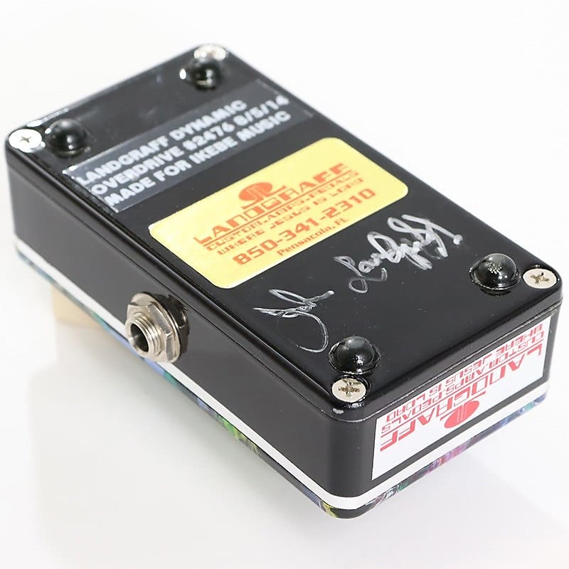 Landgraff Dynamic Overdrive Pedal 1999 - 2015 Signed by John Landgraff