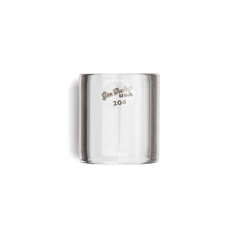Dunlop 204 Medium Knuckle Pyrex Glass Slide Medium Wall