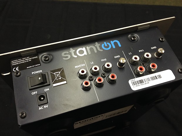 STANTON SMX-201 2-Channel Preamp Pro DJ Mixer Audiophile
