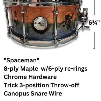 Orange County Drum and Percussion OCDP 6.5x14 Bell Brass