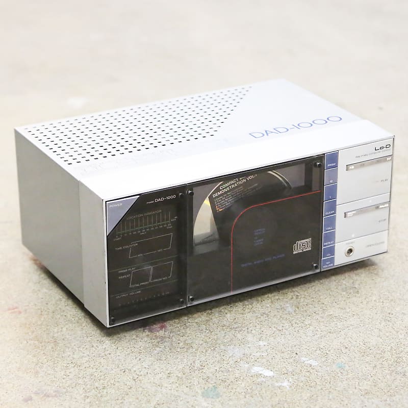 1985 Hitachi Lo-D DAD-1000 Vintage CD Compact Disk Player - MIJ