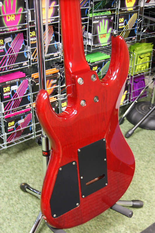 Aria Pro II Aquanote CR65 in transparent red finish | Reverb Aria Pro II Aquanote CR65 in transparent red finish | Reverb