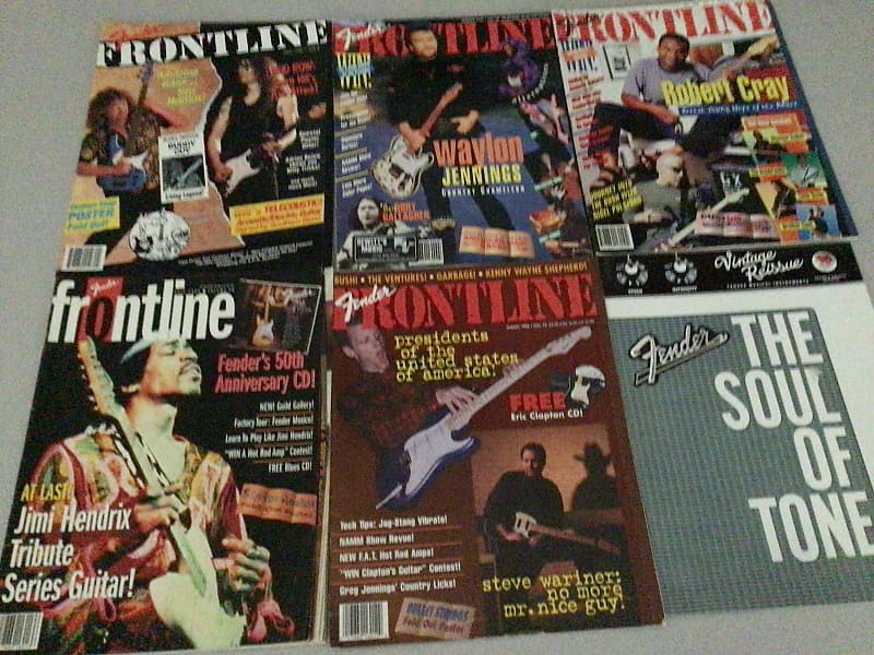 Fender Frontline magazine and Soul of Tone magazine | Reverb