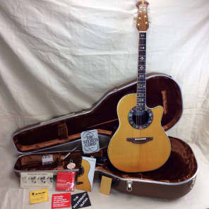 Vintage 1982 Ovation Model 1669 Legend Cutaway Acoustic