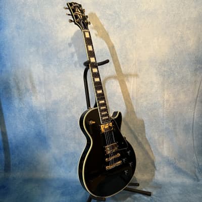 Burny RLC 60 1988 Black Les Paul Custom Made in Japan | Reverb Burny RLC 60 1988 Black Les Paul Custom Made in Japan | Reverb