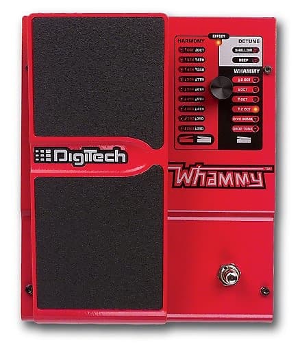 DigiTech WHAMMY Pedal Re-issue with MIDI Control - Red / Black image 1