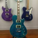 Reverend Roundhouse Turquoise Flame Maple (w/Free Shipping) Authorized Dealer