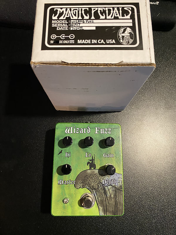 Magic Pedals Wizard Fuzz 2022 Hand Painted Green Reverb