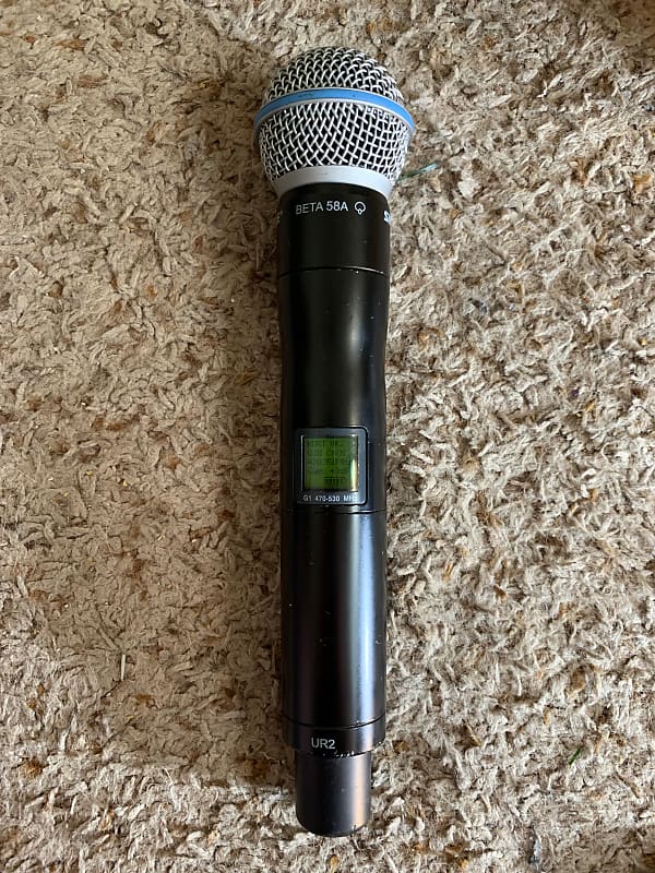 SHURE UR2-BETA 58A 動作確認済み。良い品です。 SHURE UR2-BETA 58A 動作確認済み。良い品です。 - メルカリ