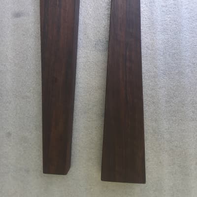 Akai AX 60 synthesizer Side Panels Wooden Ends Walnut Wood image 2