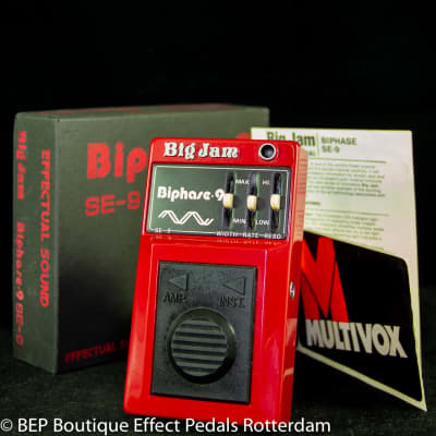 Multivox Big Jam SE-9 Biphase 9 late 70's s/n 01585 Japan