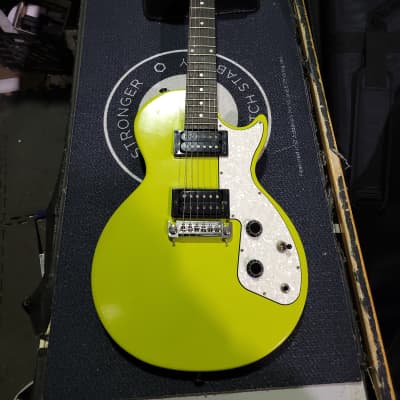 Gibson M2 S-Series Sonic Demon Melody Maker Les Paul Guitar 2017 Citron Green 2017 image 4