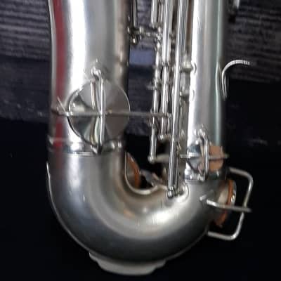 H.N. White King  Model 1924 Eb Alto Saxophone with Case and Mouthpiece (King of Prussia, PA) image 8