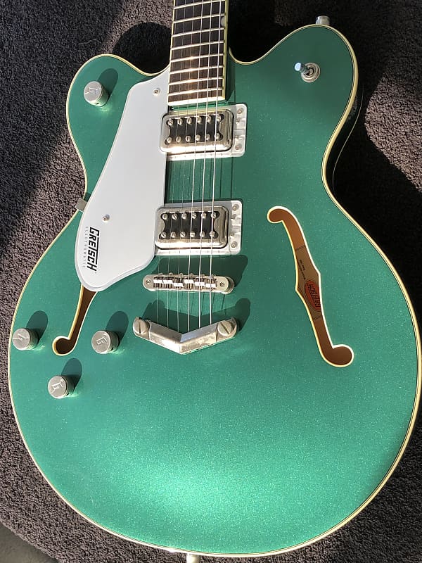 Gretsch G5622LH w/HSC Electromatic Center Block Double Cutaway with V-Stoptail, Left-Handed 2019 - Present - Georgia Green image 1