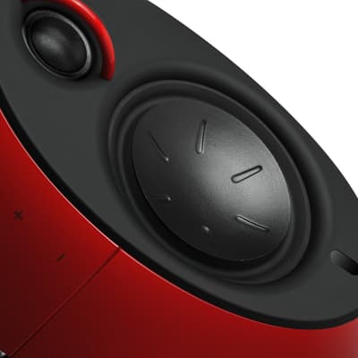 Edifier e25 Luna Eclipse Bluetooth 2.0 Speaker Set with Bass Radiators - Red image 5