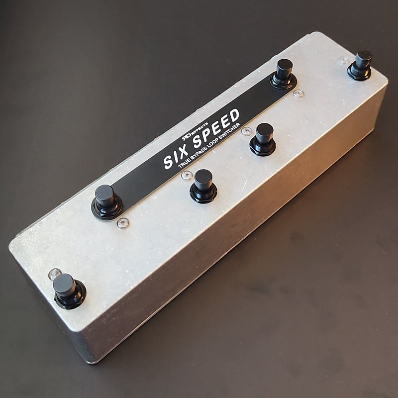 SIX SPEED True Bypass Loop Switcher (RD Effects) image 1