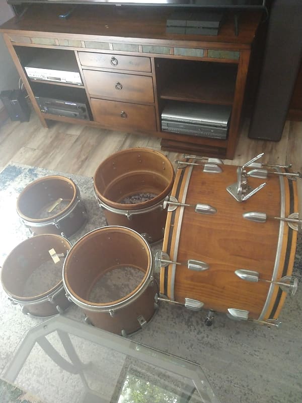 Vintage Japanese Drum Shells 60s 70s Reverb