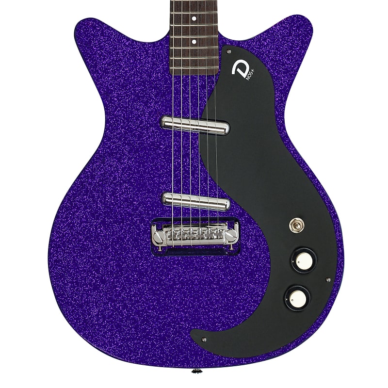 Danelectro Blackout '59 NOS+ Electric Guitar Purple Metalflake