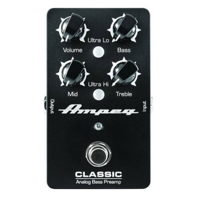 Ampeg Classic Analog Bass Preamp | Reverb