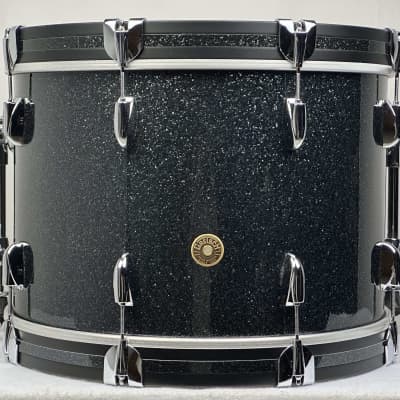 Gretsch 20/12/14" Broadkaster Drum Set - Black Glass image 6