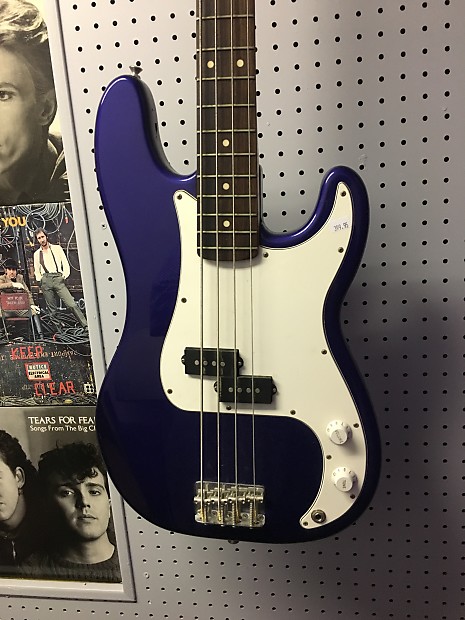 Fender Precision Bass Made In Mexico 200 Dark blue | Reverb