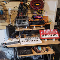 Average Guy with Pedals & Synths