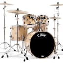 PDP Concept Series 5-Piece Maple Shell Pack, Natural Lacquer PDCM2215NA