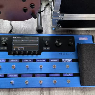 LINE 6 USED 中古 Helix Floor Lightning Blue 【限定カラー