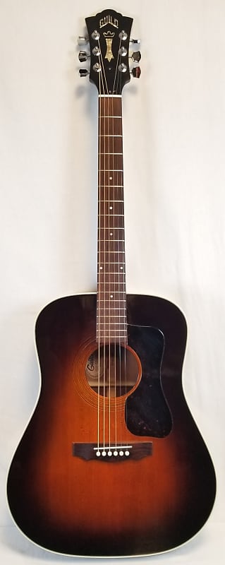 Guild Vintage 1979 D-40 Antique Finish All Solid Acoustic Guitar, USA Made,  W/OHSC D40SB Ant.