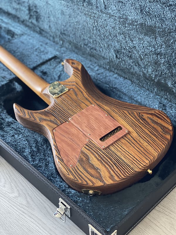 ESP Experimental Series SNAPPER-AS Driftwood Natural w/Black