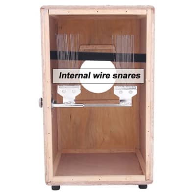 TOCA Cajon-Bordeaux Finish-Adjustable Snares image 4