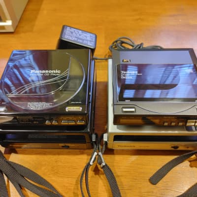 Technics SL-XP7 1986 Bronze CD Player with battery pack case | Reverb