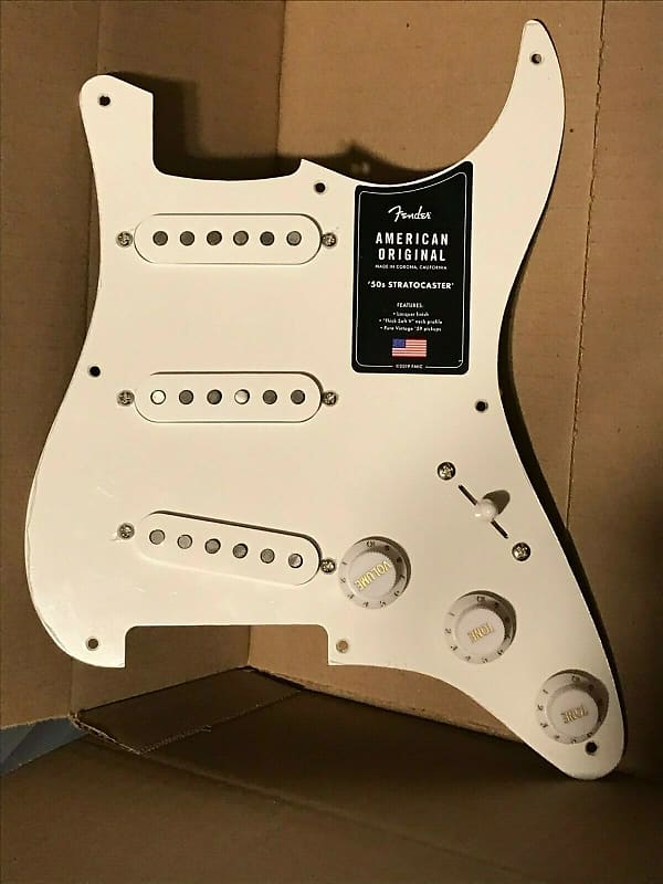 Fender 50s Stratocaster Loaded Pickguard with Reverb Australia